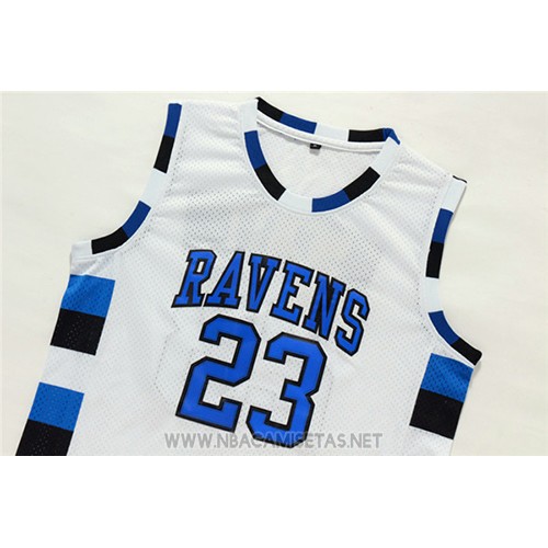 Camiseta Pelicula Tree Hill Nathan Scott NO 23 Blanco